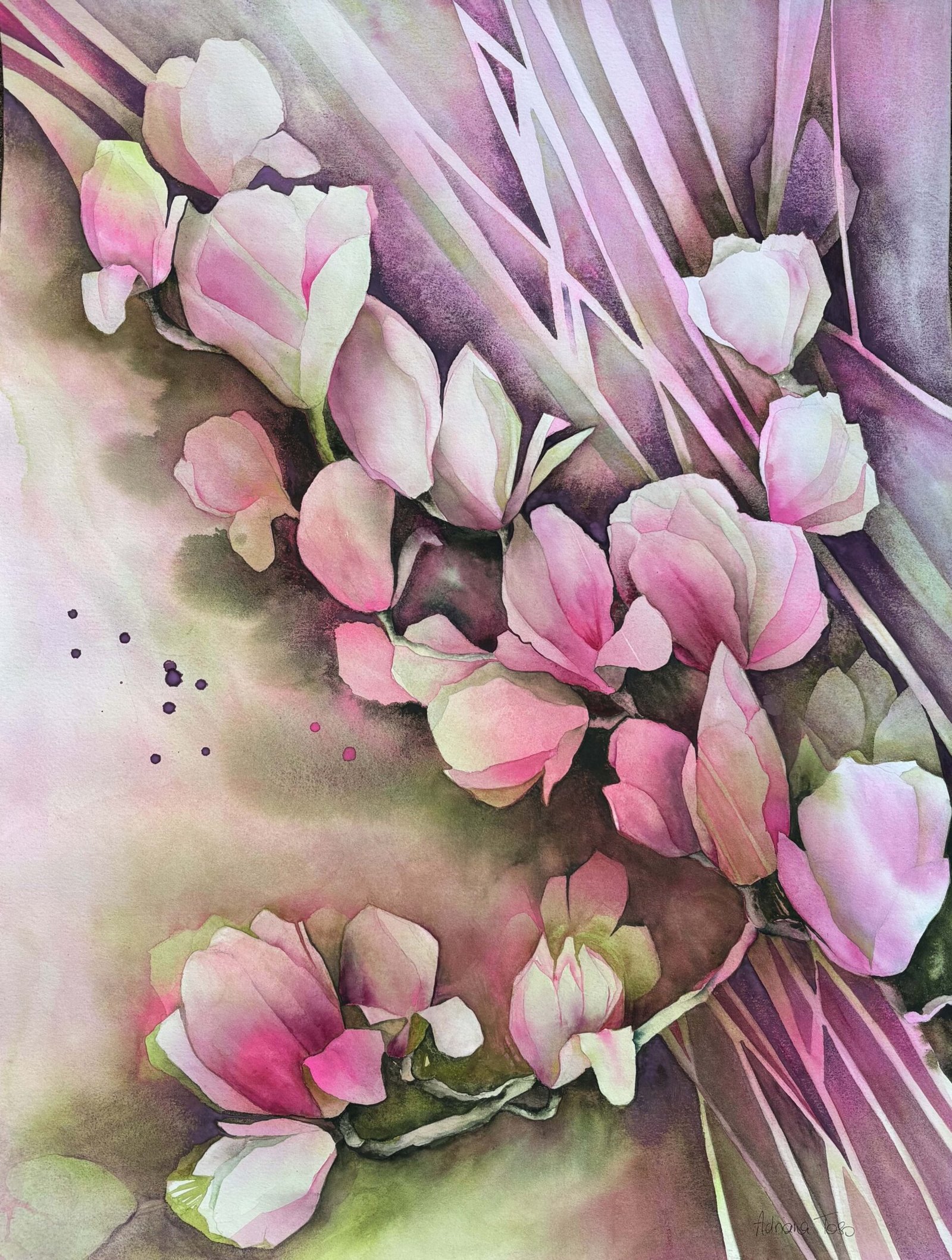 Adriana Toso-Schulze Spring Arabesque