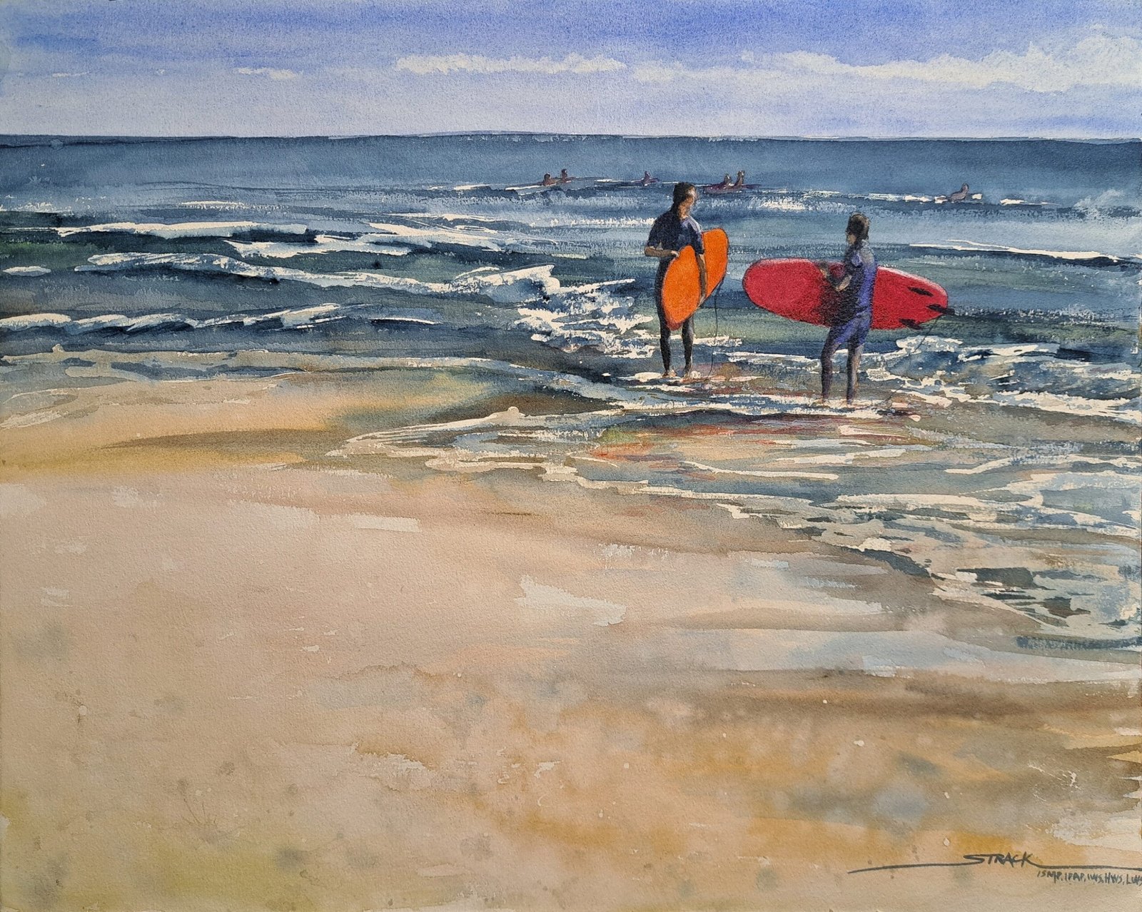 Annie Strack Surf's Up