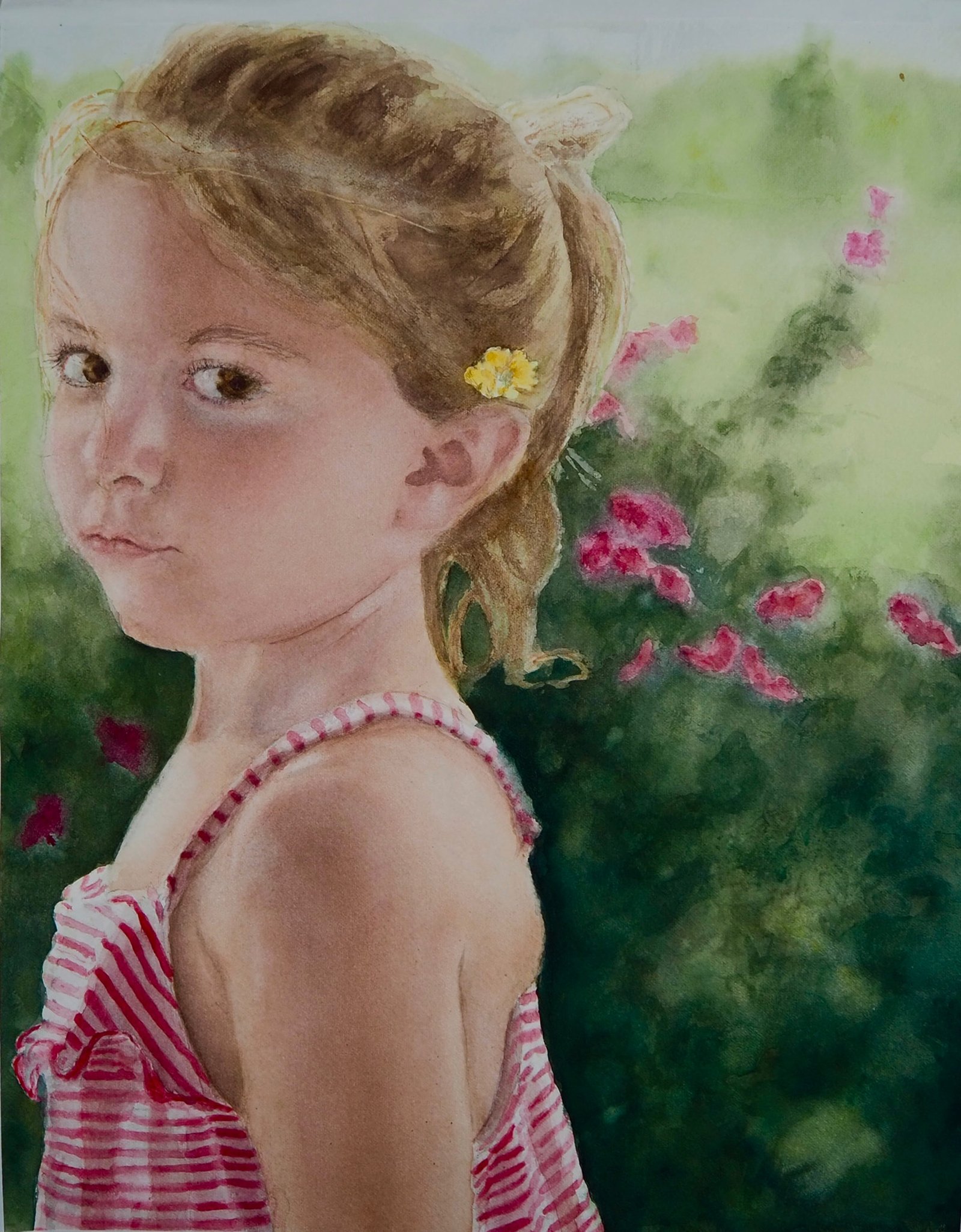 Christina Mewhinney Stripes and Roses