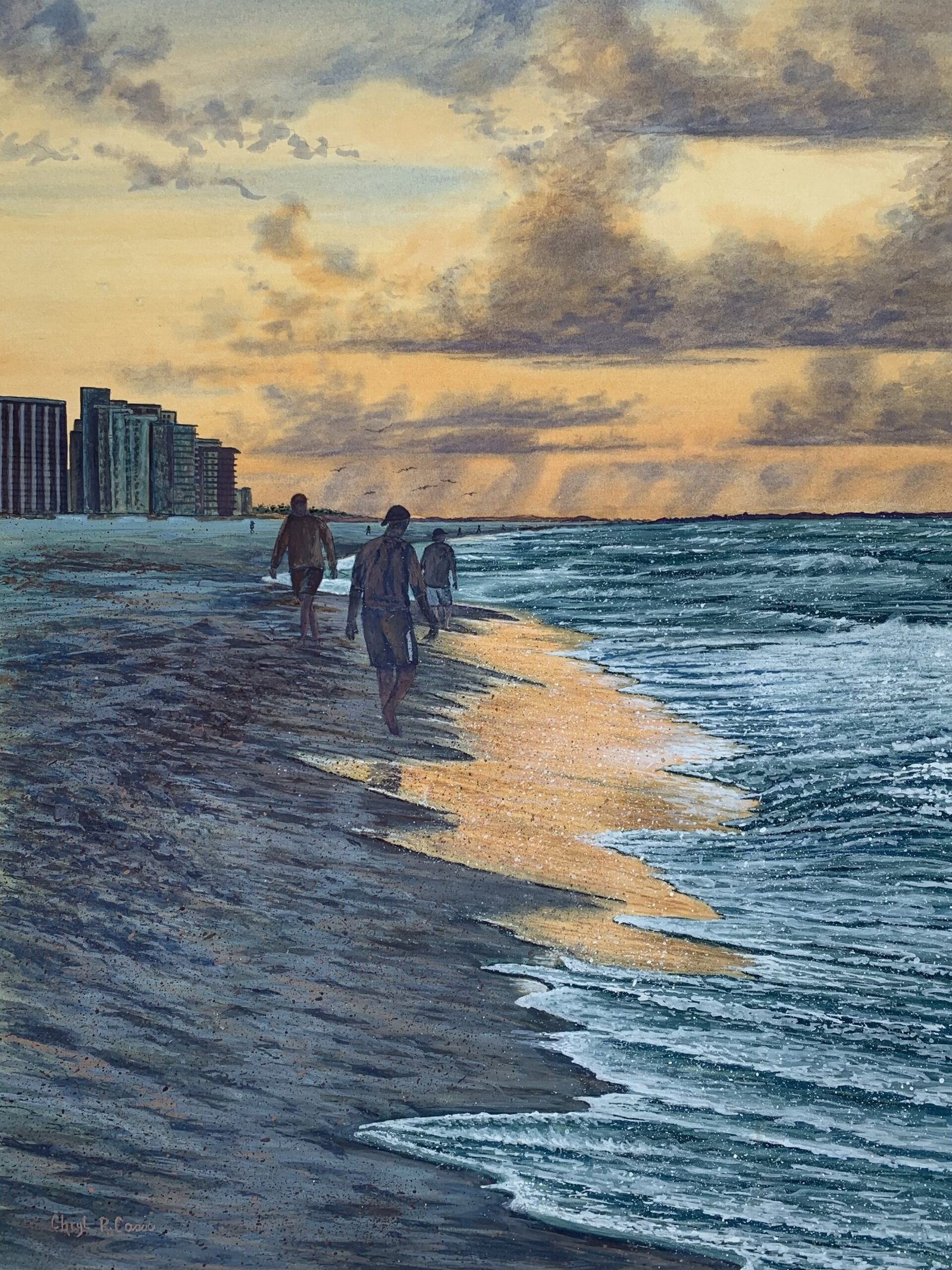Chryl Casso Corizzo Sunrise Silhouettes