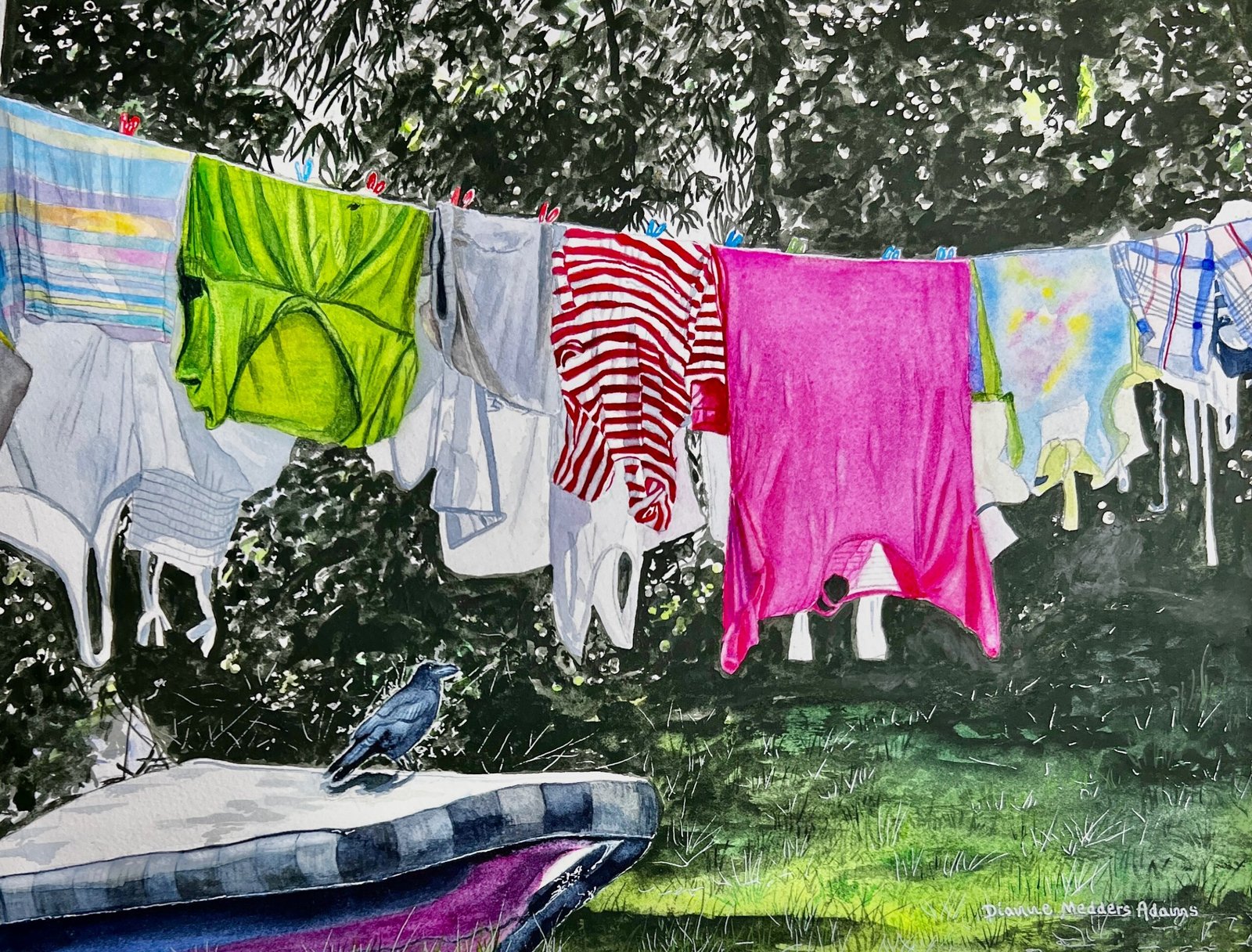 Dianne M Adams Wash Day