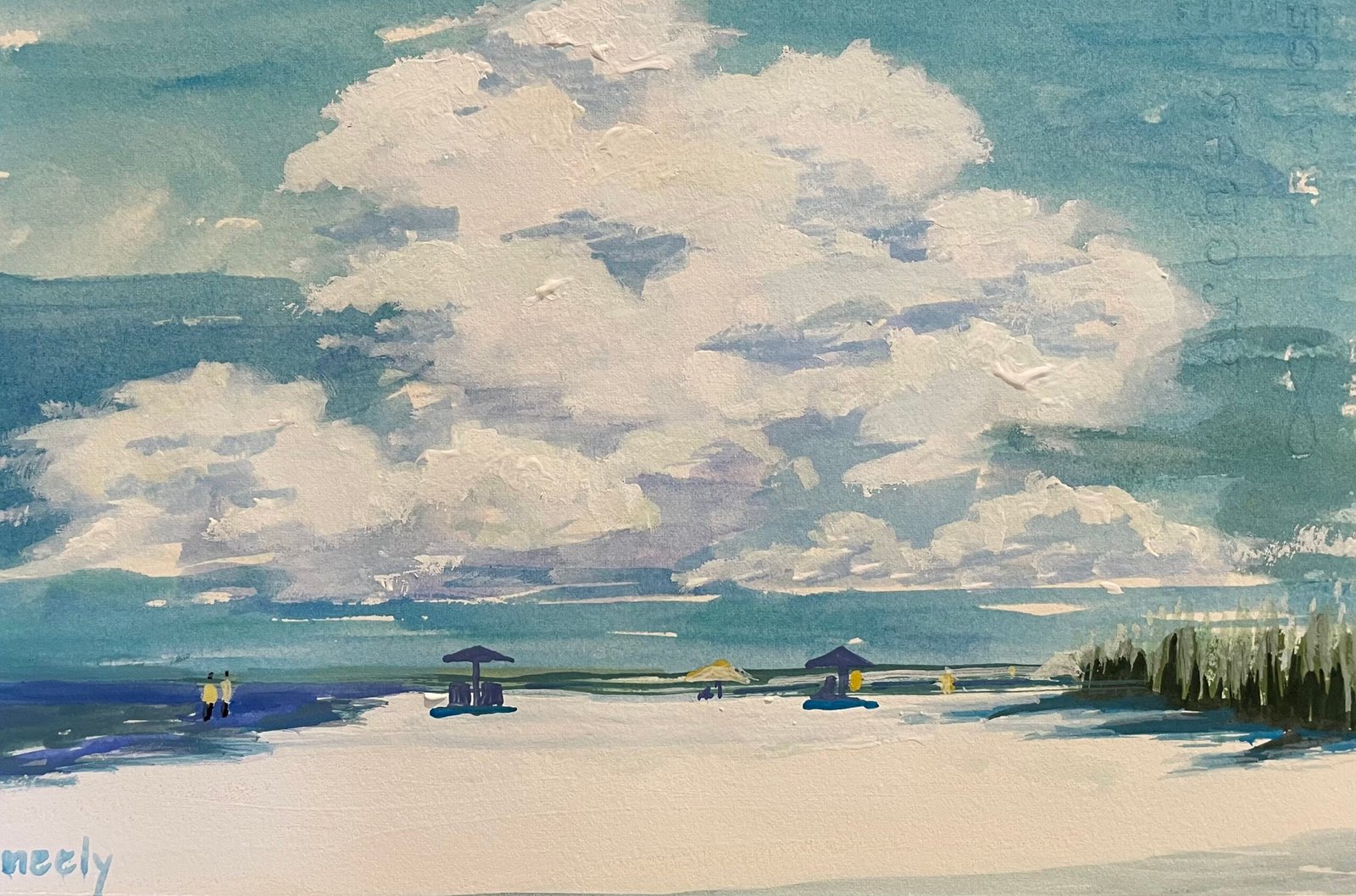 Big Cloud Beach by Betsy Neely