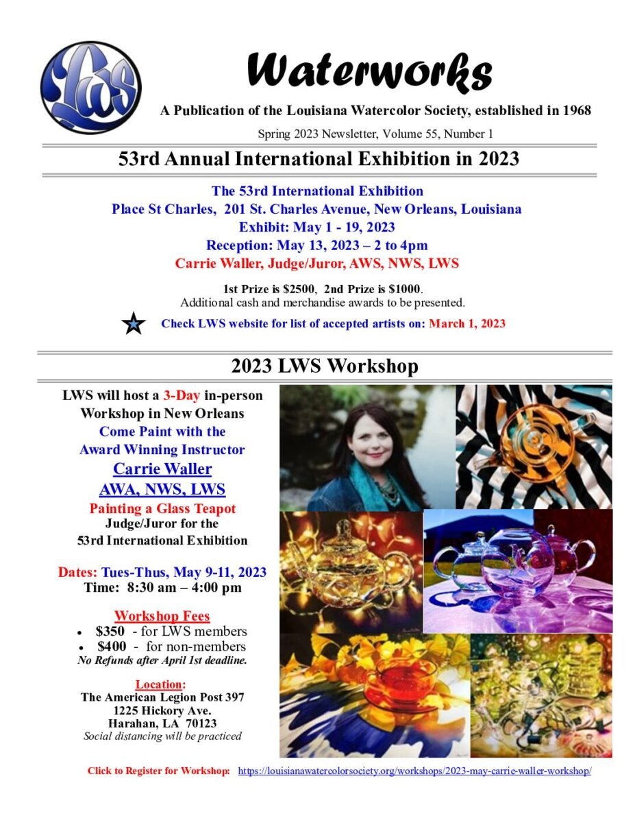 thumbnail of LWS Newsletter Spring 2023