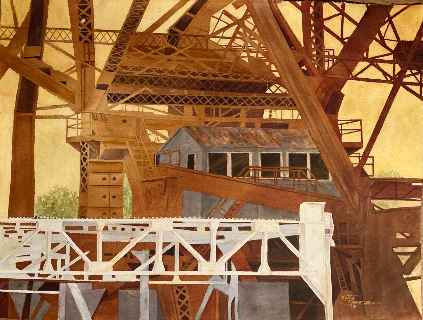 Kathy Miller Stone Plaquemine Railroad Bridge